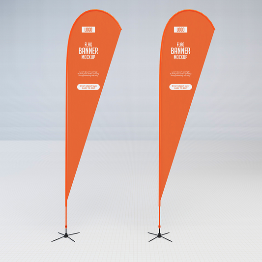 Tear Drop Banner